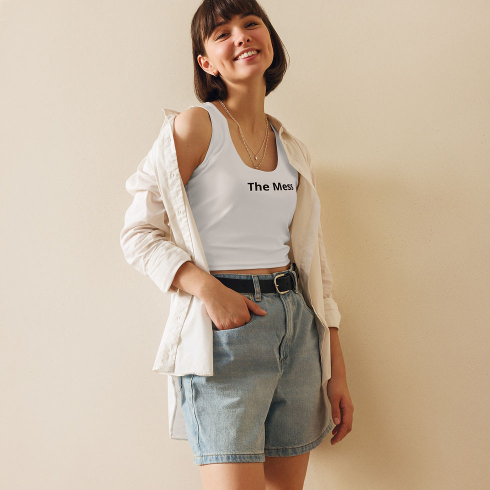 Thumbnail: Crop Top - The Mess + Logo Font Option #1