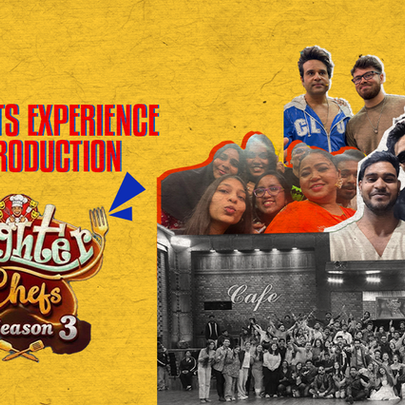 ISMites on the sets of Laughter Chef Season 3