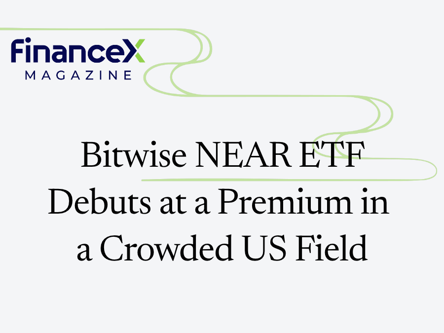 Bitwise NEAR ETF Debuts at a Premium in a Crowded US Field
