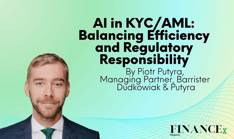 AI in KYC/AML: Balancing Efficiency and Regulatory Responsibility