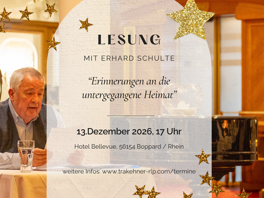 weihnachtliche Lesung Bellevue Erhard Schulte