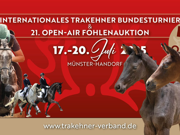 Das Trakehner Bundesturnier ruft: Wir drücken der ZG Gatto, unserer Dressurmannschaft sowie allen Einzelreitern fest die Daumen