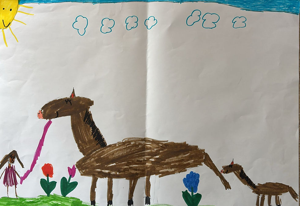 Larena, 7 Jahre, 9. Platz