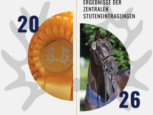 Ergebnisse Zentrale Stuteneintragungen 2026