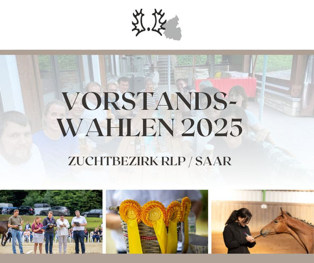 Machen Sie mit - Wahl des Zuchtbezirksvorstandes Rheinland-Pfalz / Saar