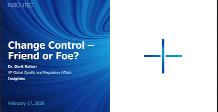 Change Control - Friend or Foe?
