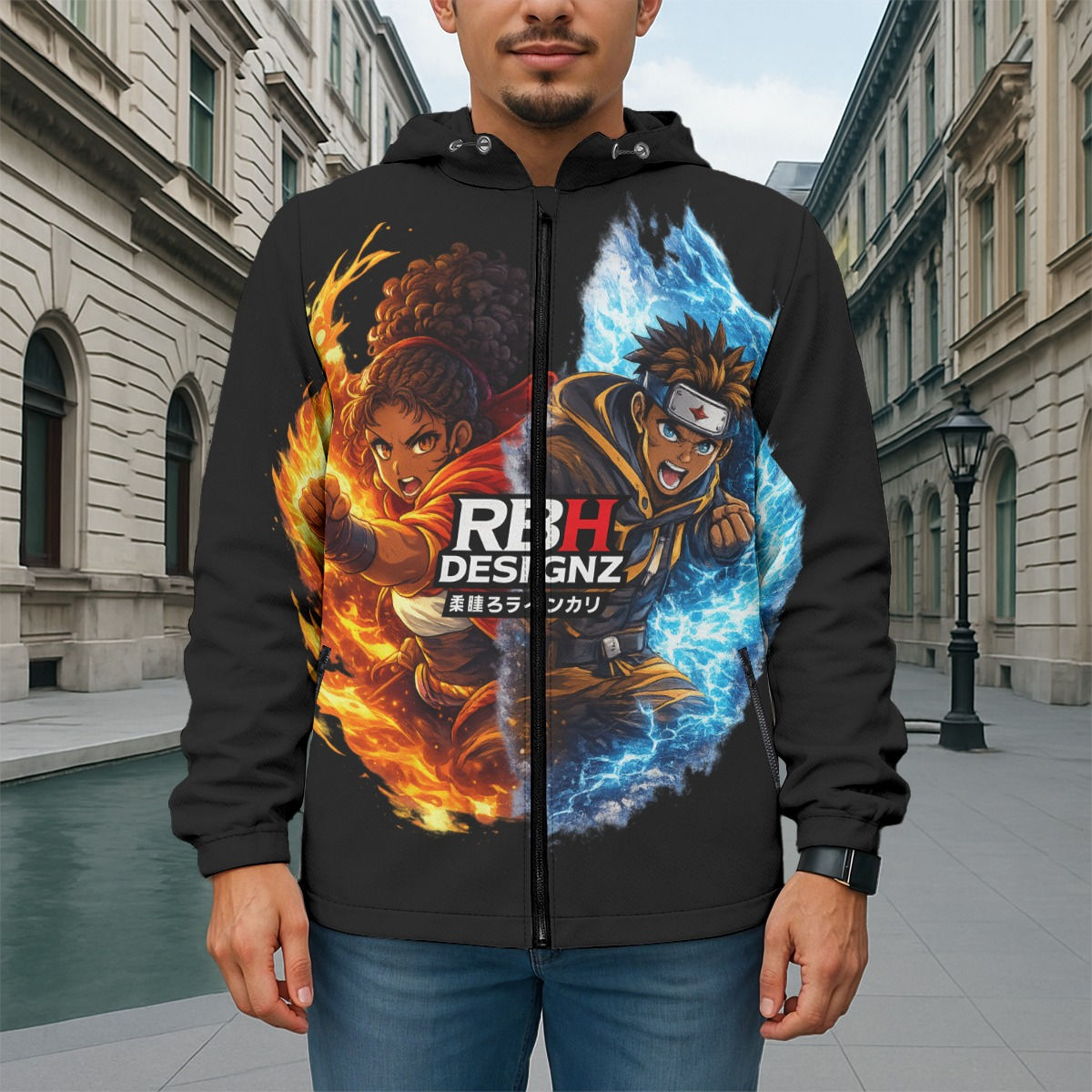 ✨ RBH Dual Force Zip Hoodie