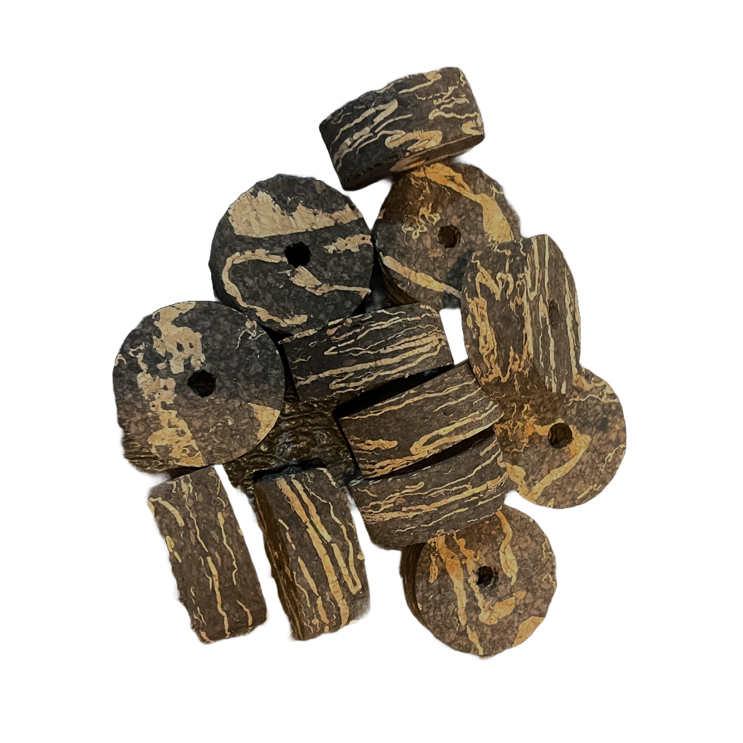 Midnight Madness Burl 1.25" and 1.5" with 1/4" Bore