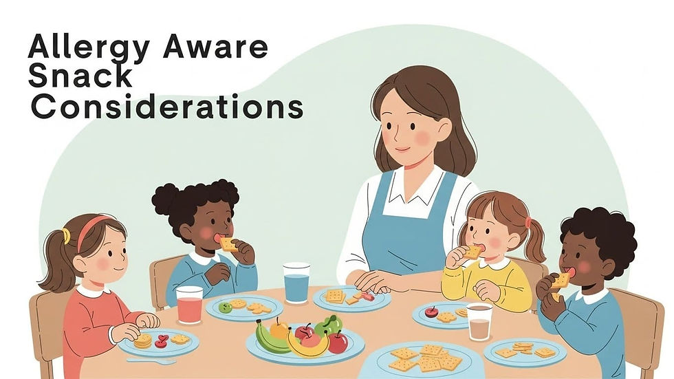 Allergy Aware Snack Considerations
