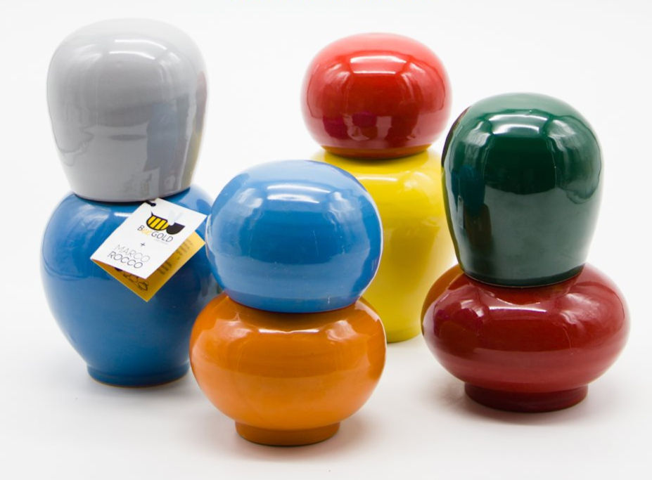 Miele Beegold +Marco Rocco Ceramiche