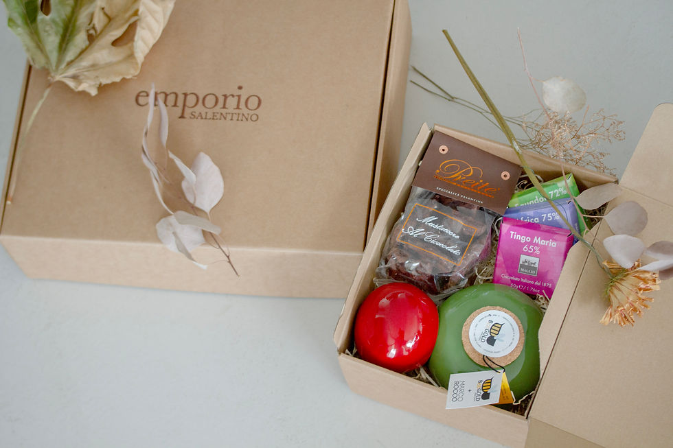 Thumbnail: confezione regalo prodotti tipici pugliesi
