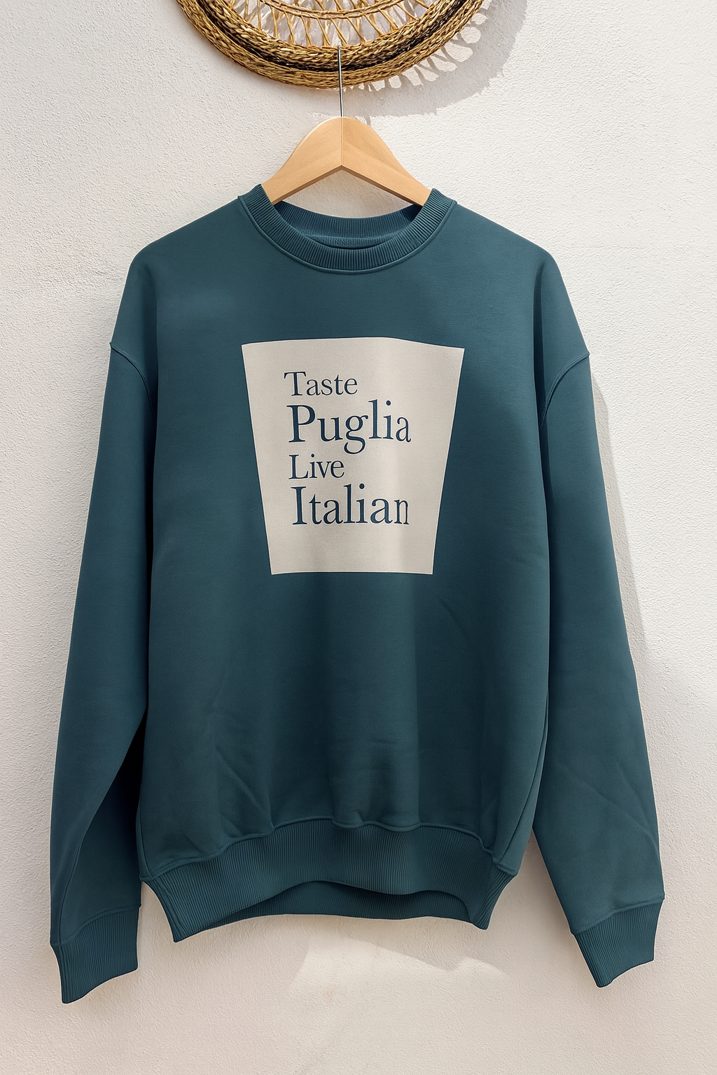 felpa cotone unisex con grafica