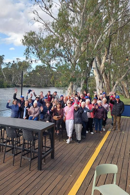 Everyone ready to board Goulburn Explorer
