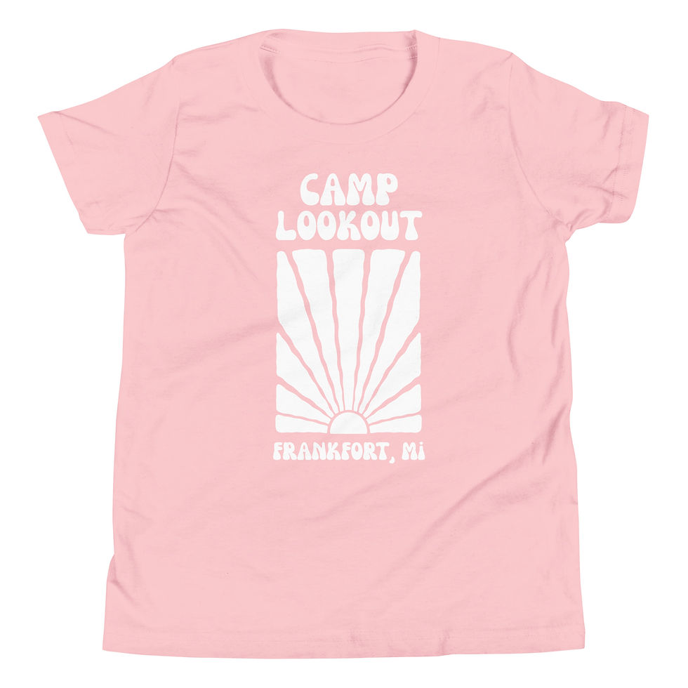 Thumbnail: Lookout Sunburst T-Shirt - YOUTH