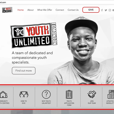 YU Edmonton Website/Homepage