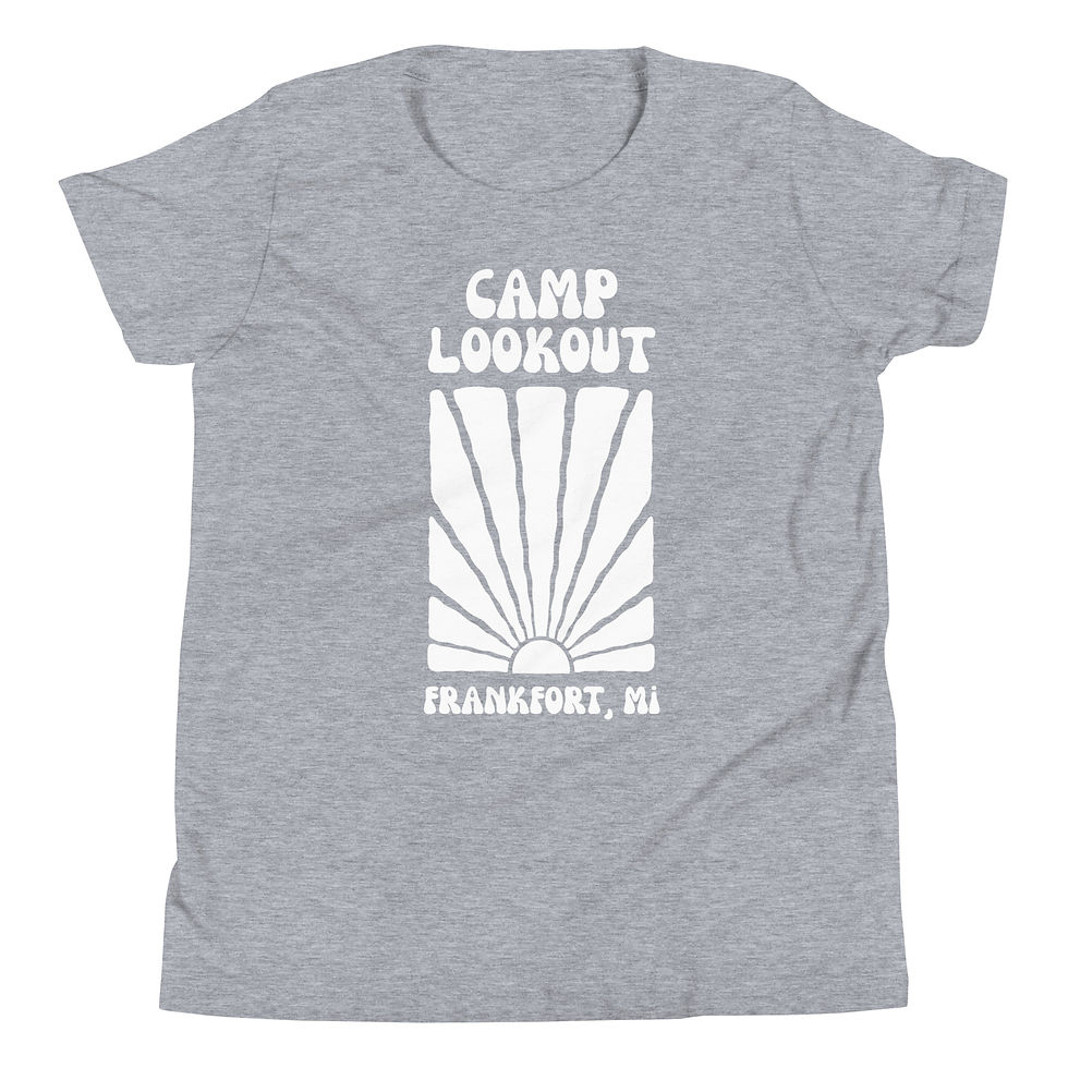 Thumbnail: Lookout Sunburst T-Shirt - YOUTH