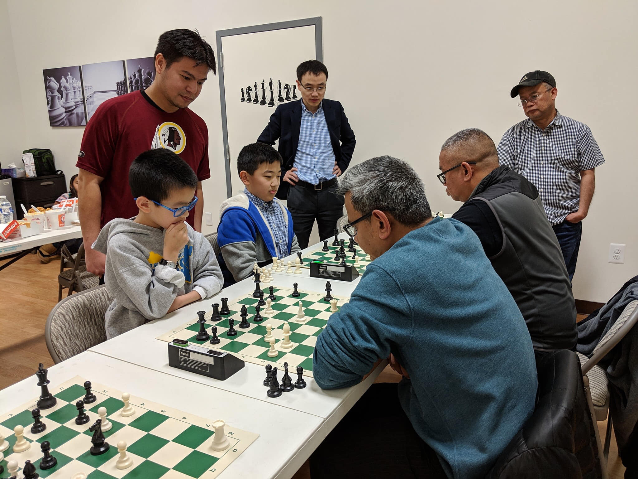 Training games with the Masters!