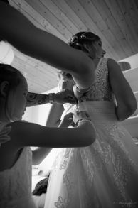 Robe de mariée, préparatif, demoiselle d’honneur