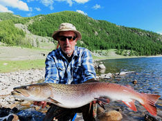 FOTO Splnený sen v rybárskom raji v Mongolsku prináša lovcovi mimoriadny zážitok