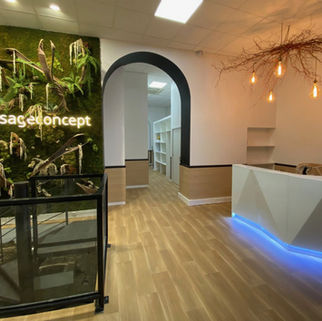 Salon de massage de l'entreprise Massage Concept
