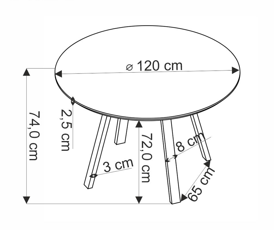 Indexkép: BELORIA étkezőasztal