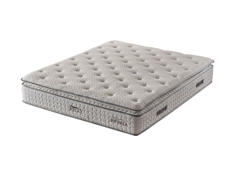 RELAX táskarugós matrac Pillow Top komfortzónával