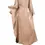 Miniature : Abaya beige satinée