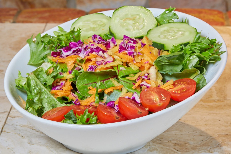 Arranged Food and Objects