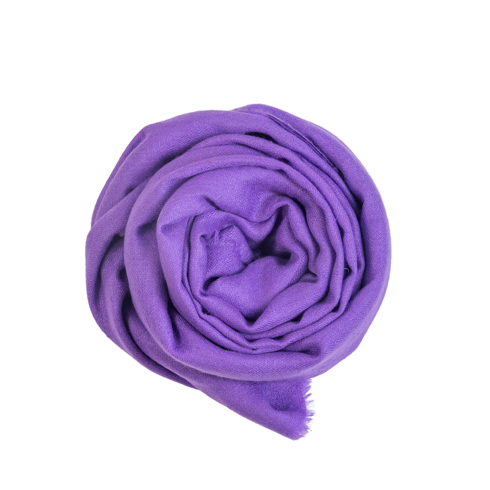 Thumbnail: Purple Cashmere Shawl