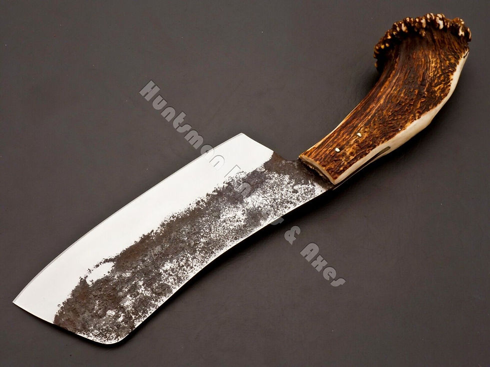 Thumbnail: Stag Handle Cleaver