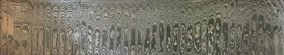 Damscus Bar Stock - Ladder Pattern