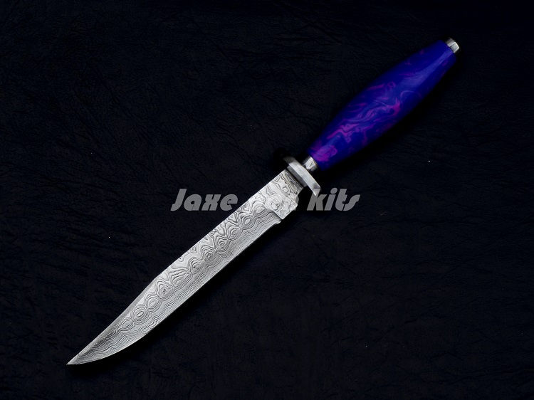 Thumbnail: Tru-Stone Handled Damascus Clip Point Bowie