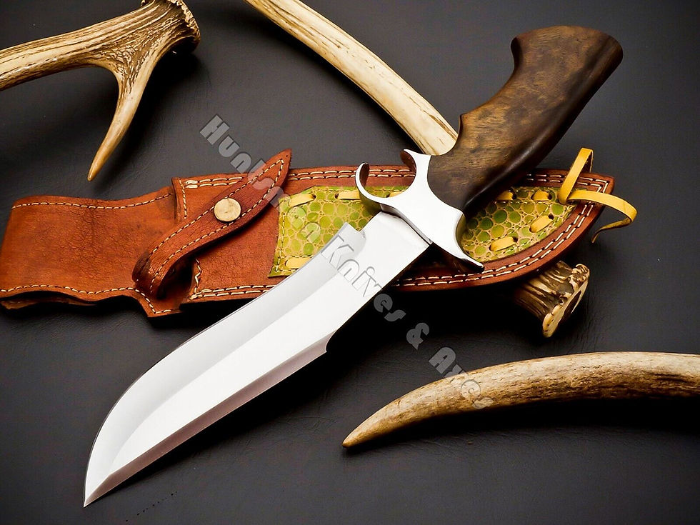 Thumbnail: Jungle Bowie with Stabalized Wood Handle