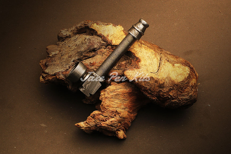 Thumbnail: Damascus Steel Smoke Pipe Kit