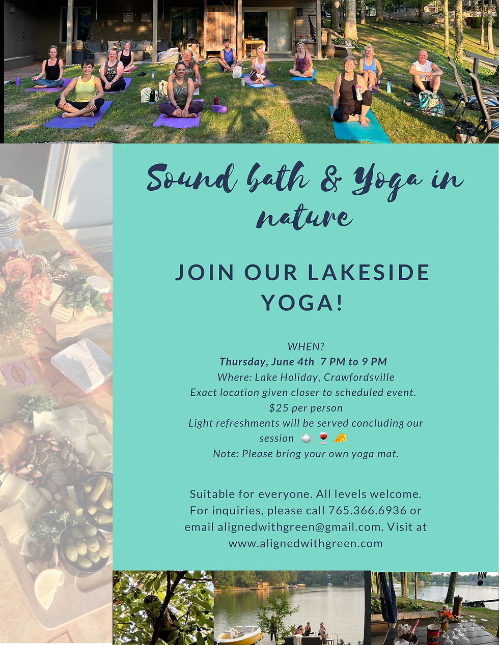 Lakeside Sound-bath & Yoga Event