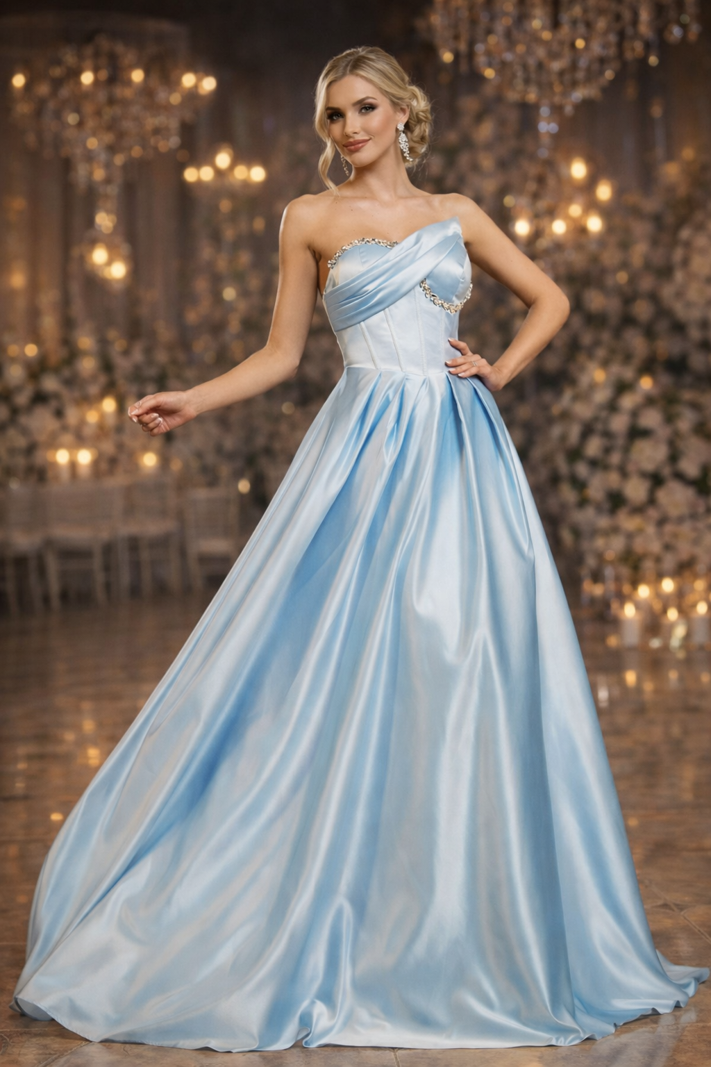 Robe soirée Justine T 36 