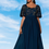 Miniature : Robe soirée Marine T 44