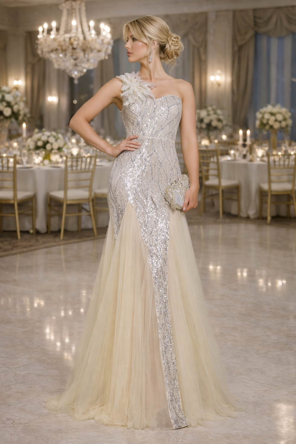 Miniature : Robe soirée Sabine T 42