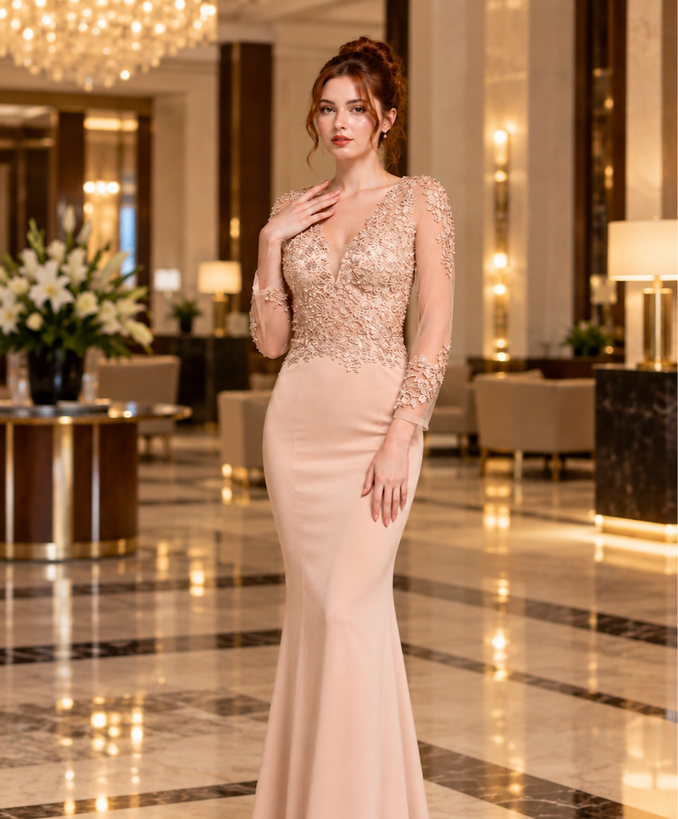Miniature : Robe soirée Béatrice T 38 