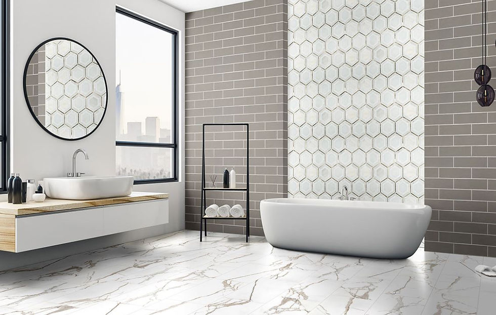 Thumbnail: MEDICI GOLD BACKSPLASH TILE -  9.4 sq.ft/box