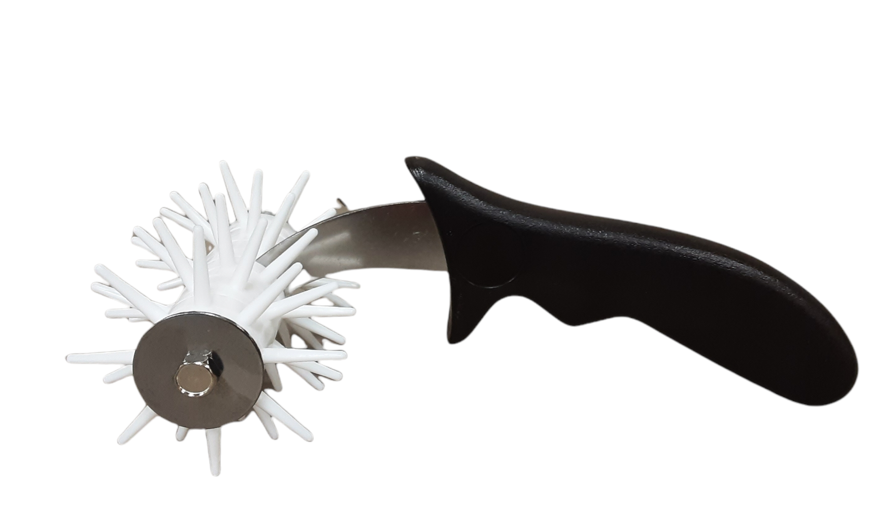 3 1/2" Wide Pizza Dough Docker with Plastic Handle