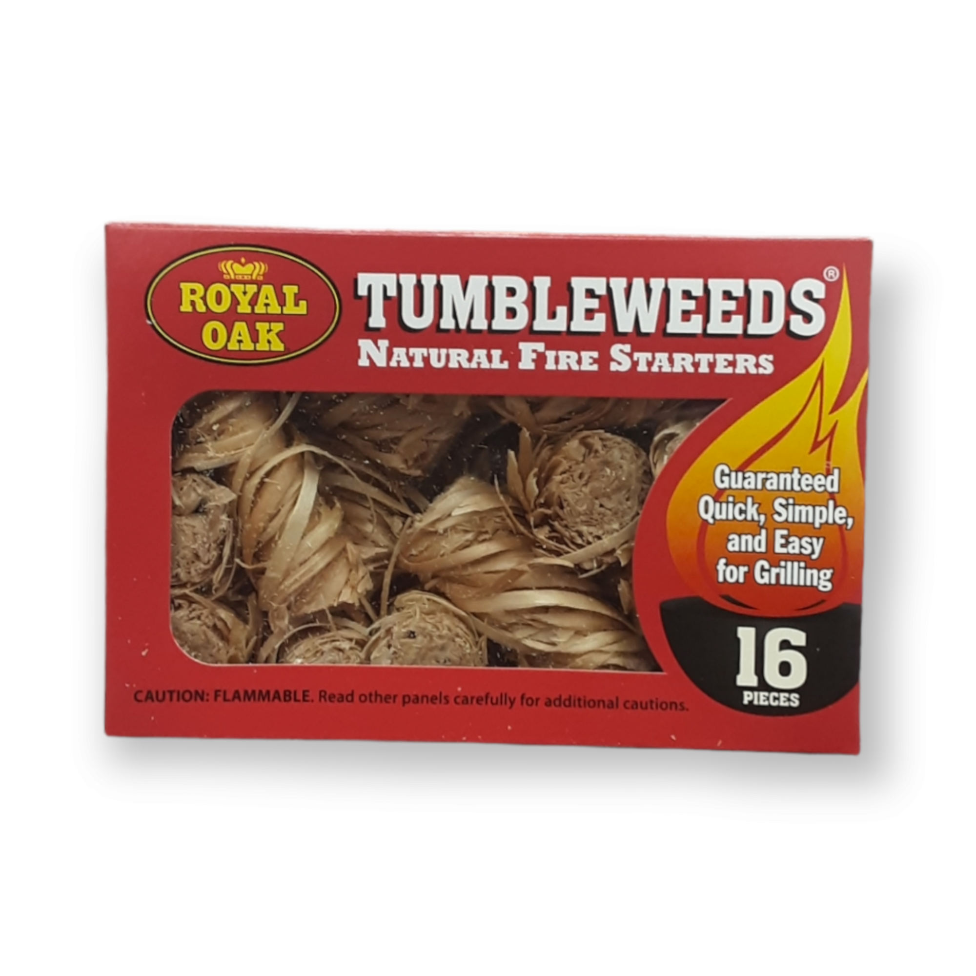 Royal Oak Tumbleweeds Natural Fire Starters - 16/Pack