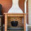 Miniatura: Outdoor Portable Hanging Rack for Pots with Adjustable Chain