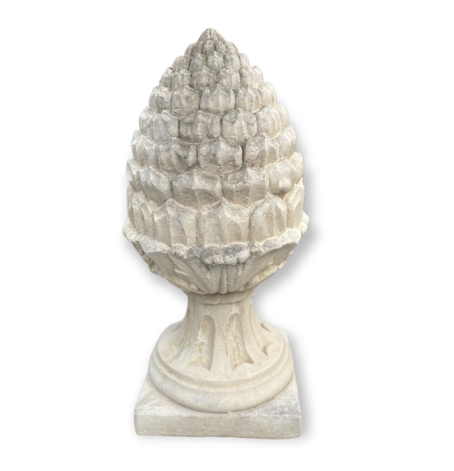 Antique Concrete Pineapple Shape Finial