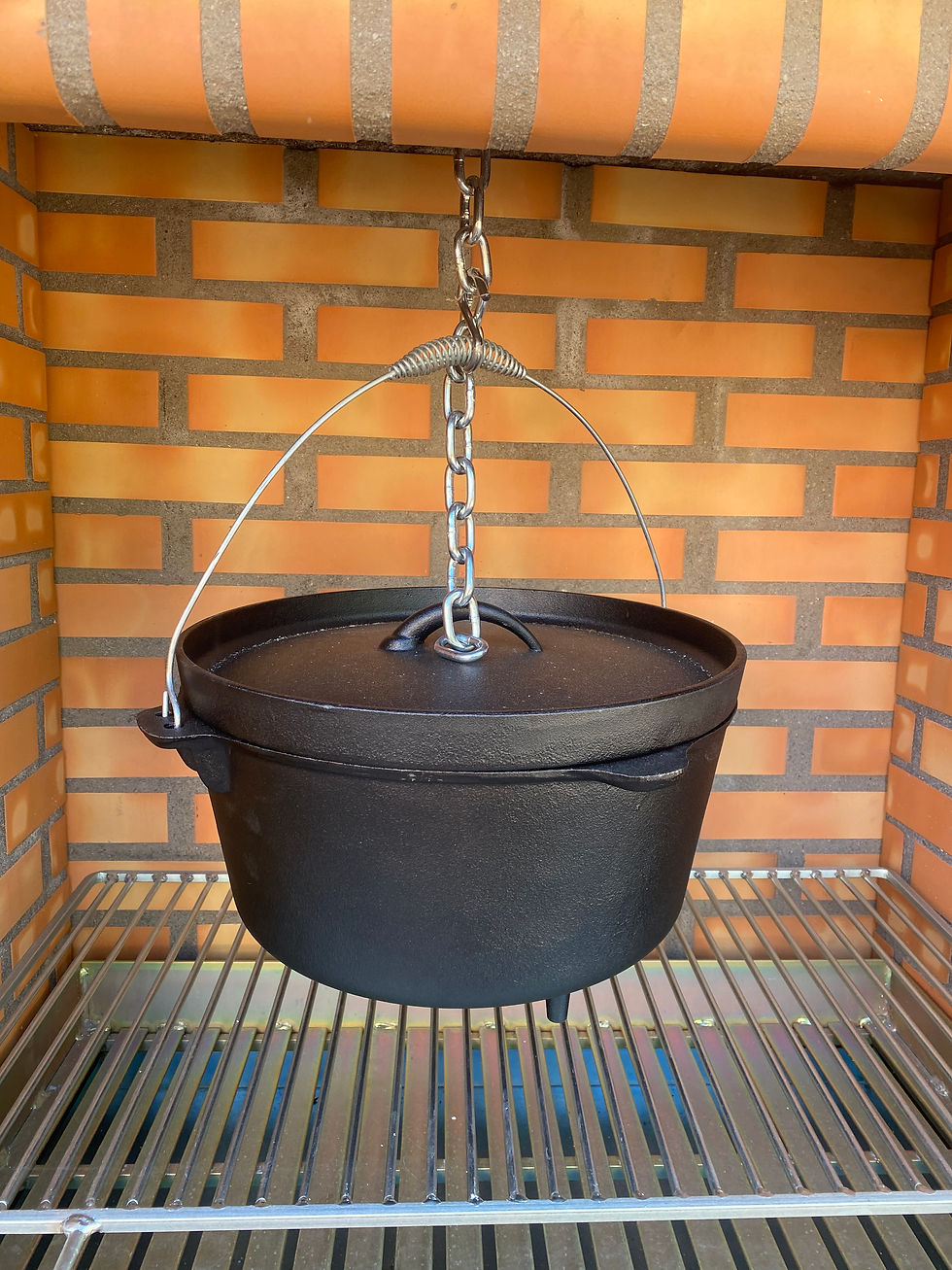 Miniatura: Outdoor Portable Hanging Rack for Pots with Adjustable Chain