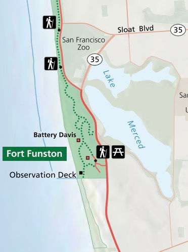Fort Funston Map