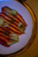House-Cured Gravlax Carpaccio