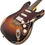 Miniature : GUITARE ELECTRIQUE VINTAGE V6HMRSSB - V6HSS - ICON AGED RELIC SUNSET SUNBURT
