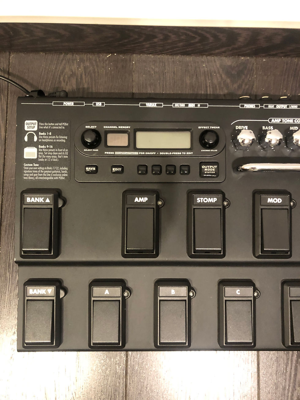 Miniature : PEDALE LINE 6 POD -XT LIVE
