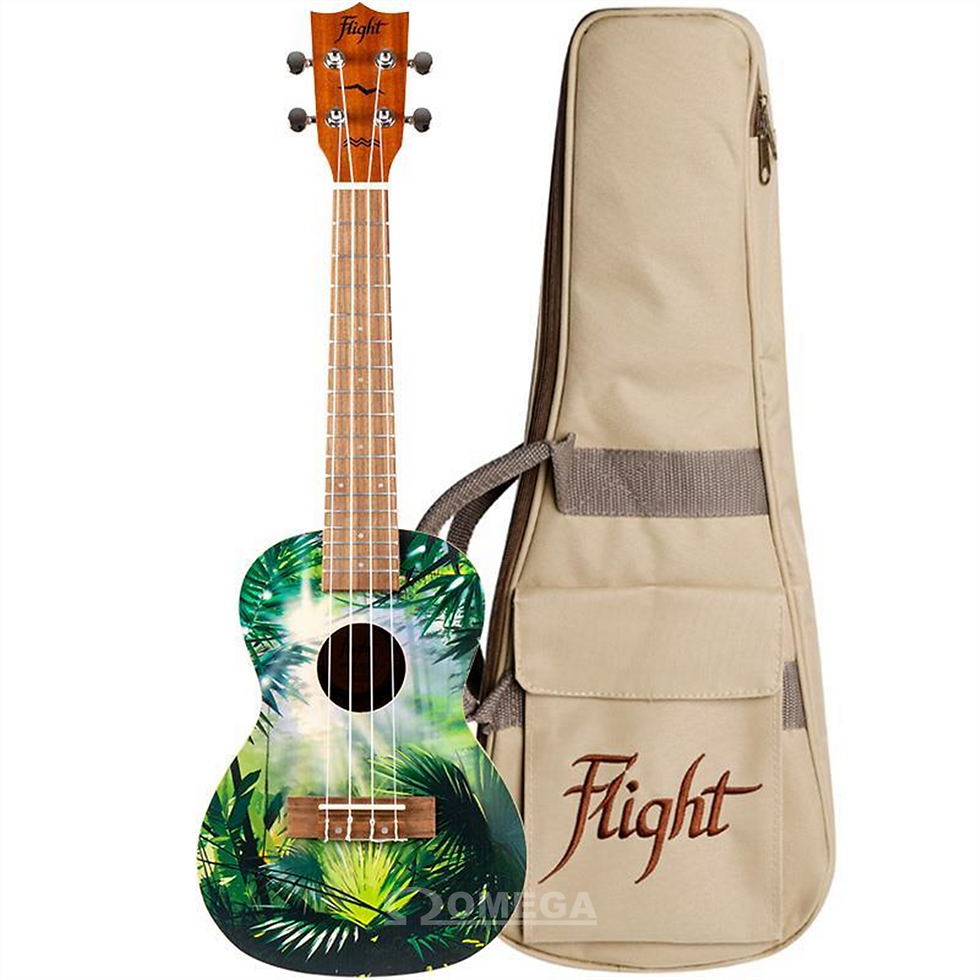 UKULELE FLIGHT AUC-33 JUNGLE CONCERT